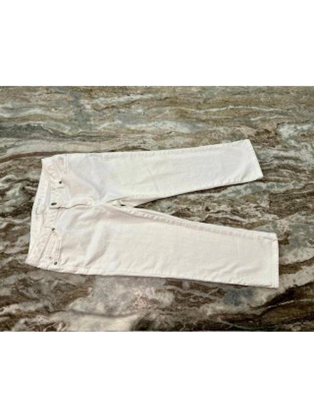 Michael Kors White Capri Pants Size 6 (guc-vguc) * Brunch/Shopping/Vacay Ready